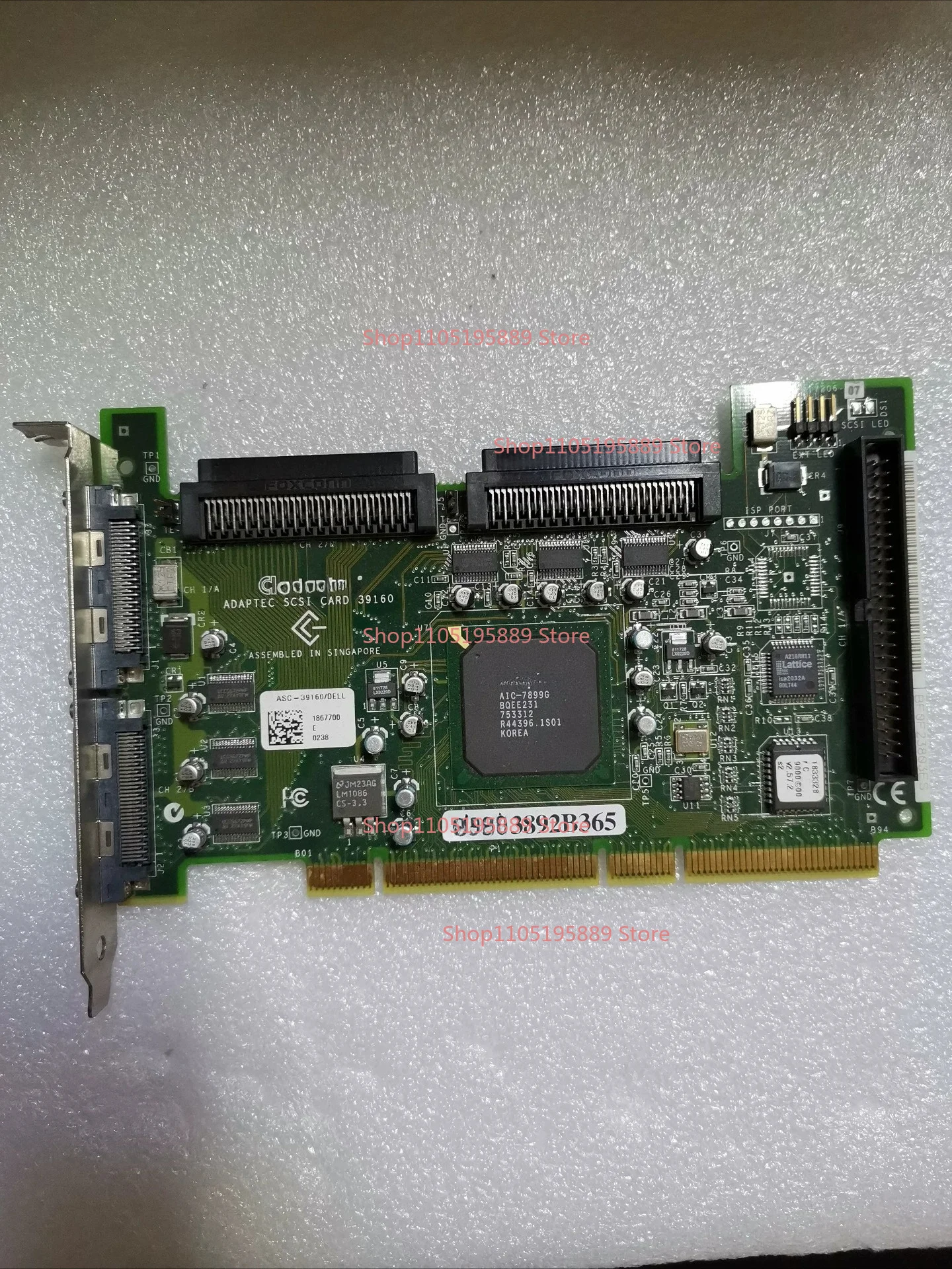 For CASCk-e39160 SCSI Card, Package Test
For CASCk-e39160 SCSI Card, Package Test