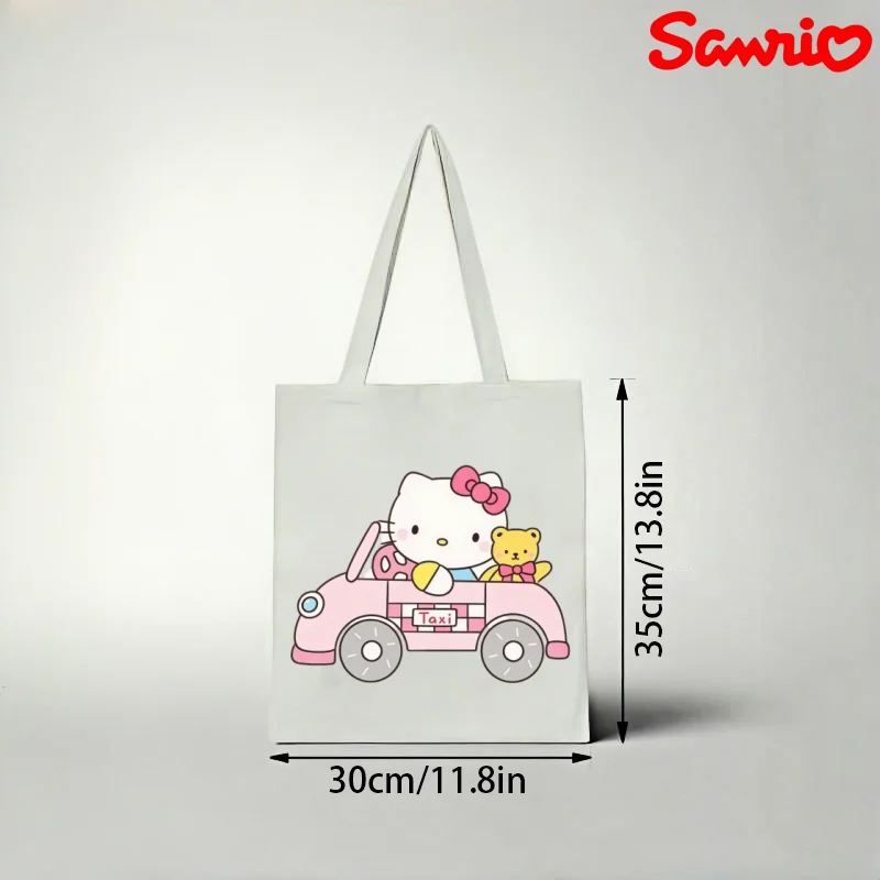 1pc Lovely Minimalist Hello Kitty Pink Taxi Casual Canvas Tote Bag
1pc Lovely Minimalist Hello Kitty Pink Taxi Casual Canvas Tote Bag
