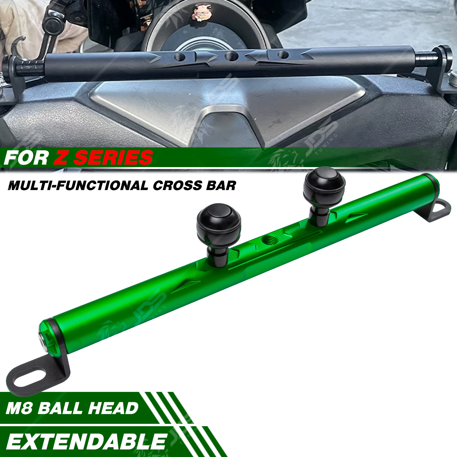 JDSTUNING For KAWASAKI Z 125/200/250/300/400/500/650/750/800/900 Crossbar Balance Beam Multifunction Bar Phone Holder Bracket
JDSTUNING For KAWASAKI Z 125/200/250/300/400/500/650/750/800/900 Crossbar Balance Beam Multifunction Bar Phone Holder Bracket