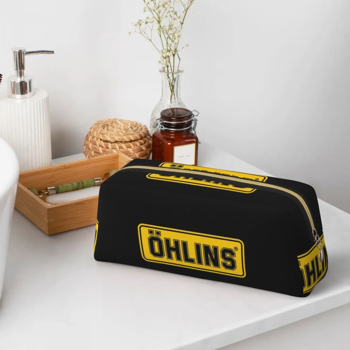 Classy Ohlins Logo Pencil Cases for Students Gifts Pen Box Pencil Bag Large Capacity Pencil Pouch Storage Stationery Supplies
Classy Ohlins Logo Pencil Cases for Students Gifts Pen Box Pencil Bag Large Capacity Pencil Pouch Storage Stationery Supplies