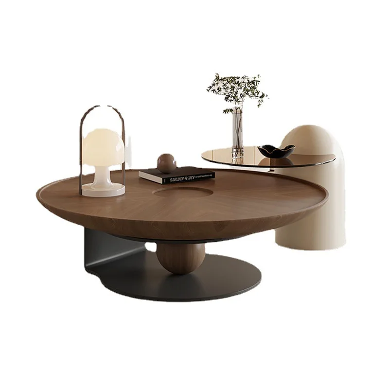 Minimalism Round Coffee Table Two Pieces Set New Design Popular Wood Center Table Home Furniture
Minimalism Round Coffee Table Two Pieces Set New Design Popular Wood Center Table Home Furniture