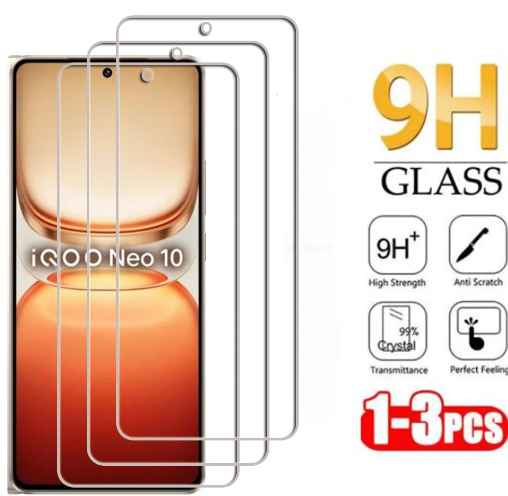 HD Original Tempered Glass For Vivo iQOO Neo 10 Global iQOONeo10 Neo10 10R Z10 Turbo Pro Screen Protective Protector Cover Film
HD Original Tempered Glass For Vivo iQOO Neo 10 Global iQOONeo10 Neo10 10R Z10 Turbo Pro Screen Protective Protector Cover Film