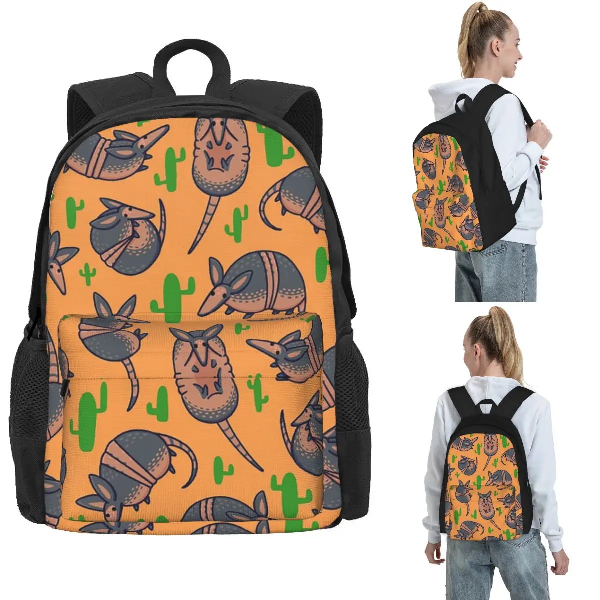 Armadillo Pattern Backpack Hot Sale Daypack Large Capacity Kids BookBag School Bag Shoulder Bags for Men Women
Armadillo Pattern Backpack Hot Sale Daypack Large Capacity Kids BookBag School Bag Shoulder Bags for Men Women