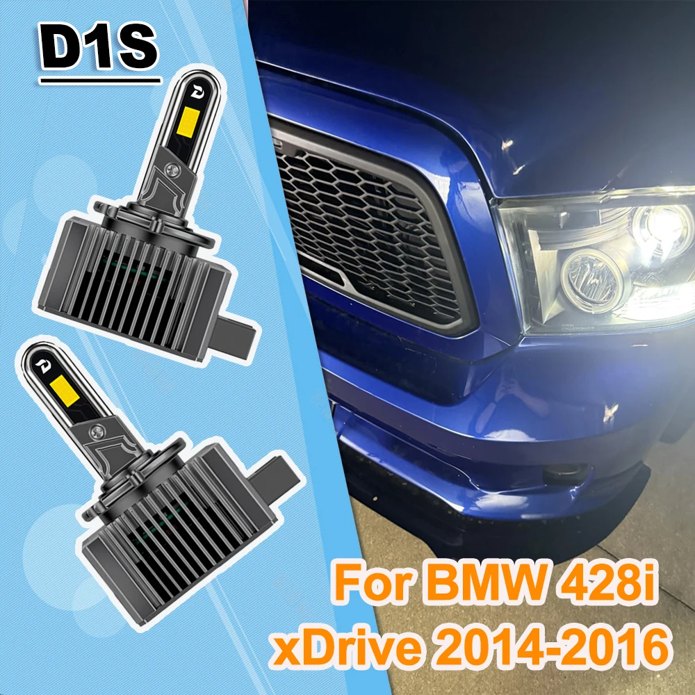 D1S D1R LED 6000k Xenon HID Light Bulbs Replacement For BMW 428i xDrive 2014-2016 High-Intensity CSP Chips Upgrade headlights
D1S D1R LED 6000k Xenon HID Light Bulbs Replacement For BMW 428i xDrive 2014-2016 High-Intensity CSP Chips Upgrade headlights