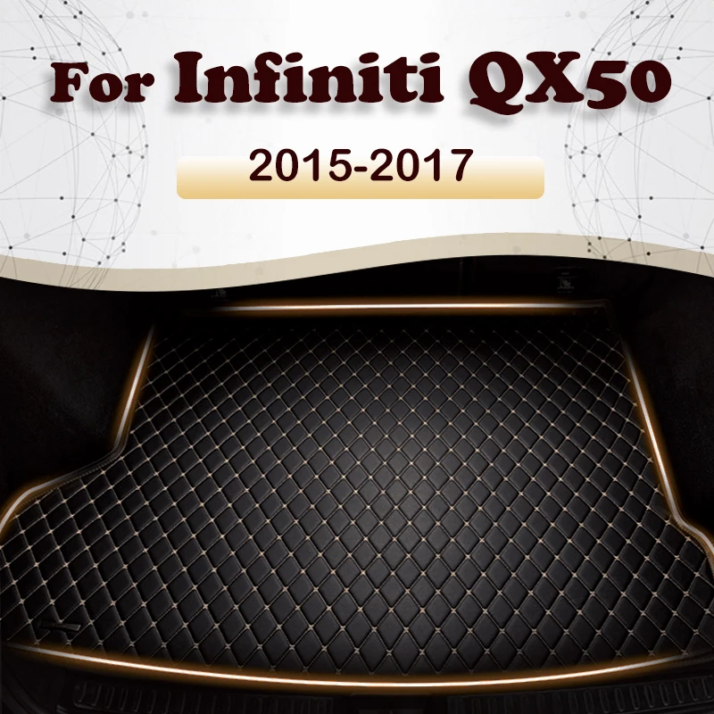 Коврик для багажника автомобиля Infiniti QX50 2015 2016 2017, пользовательские автомобильные аксессуары, украшение интерьера автомобиля
Коврик для багажника автомобиля Infiniti QX50 2015 2016 2017, пользовательские автомобильные аксессуары, украшение интерьера автомобиля
