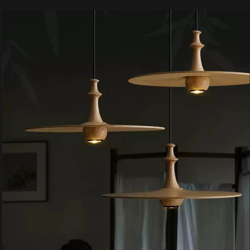 Designer Minimalist Black Solid Wood Flying Saucer Pendant Lights LED GU10 Home Decor Restaurant Study Bar Bedside Tea House Bar
Designer Minimalist Black Solid Wood Flying Saucer Pendant Lights LED GU10 Home Decor Restaurant Study Bar Bedside Tea House Bar