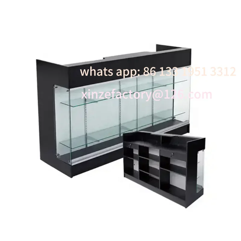 Customizable Wooden glass cashier counter Table Display Checkout Desk Retail shop hot sale display checkout stand cashier
Customizable Wooden glass cashier counter Table Display Checkout Desk Retail shop hot sale display checkout stand cashier