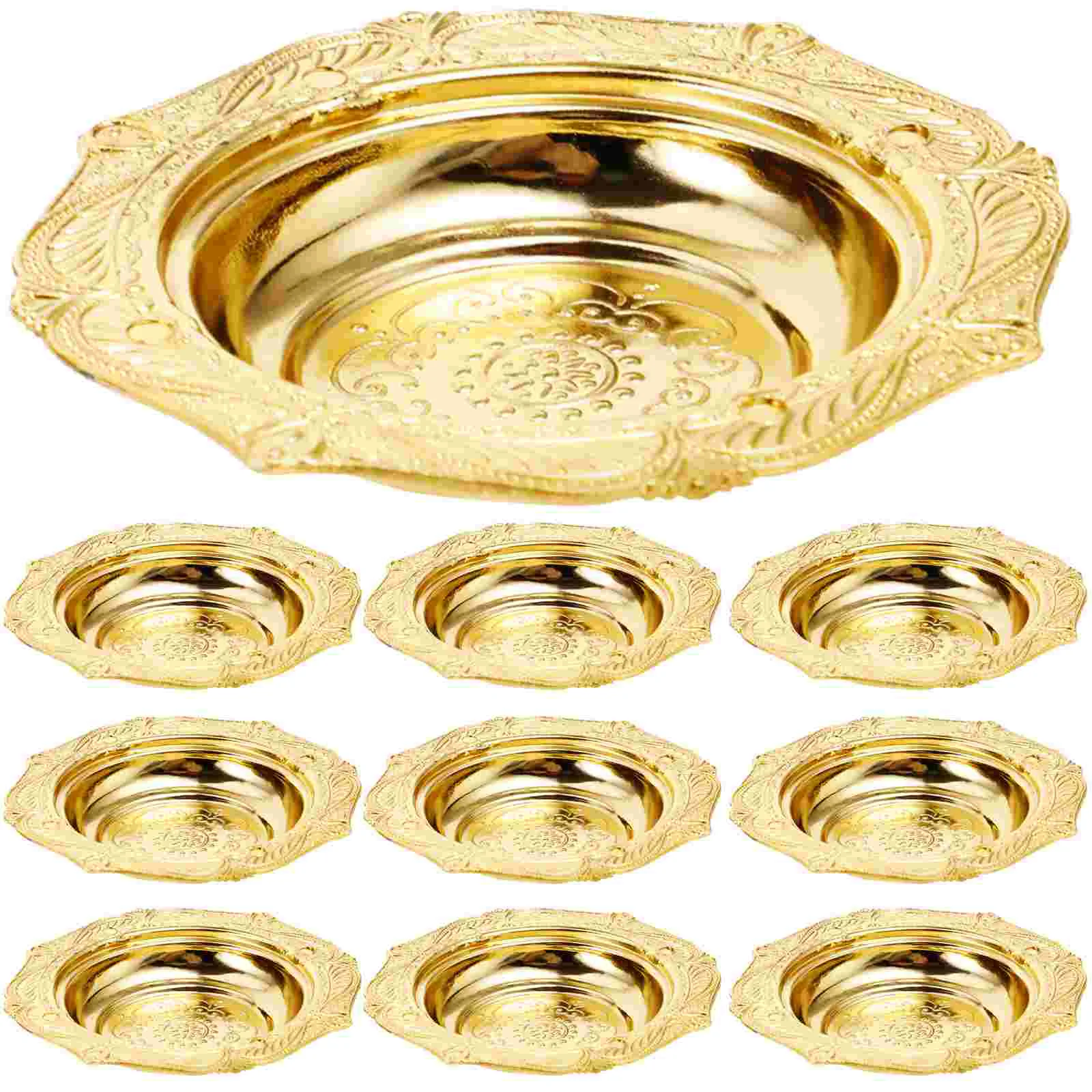 12 Pcs Small Tray Convenient Dinner Plate Gathering Food Household Cake Delicate Plastic Round Plates
12 Pcs Small Tray Convenient Dinner Plate Gathering Food Household Cake Delicate Plastic Round Plates