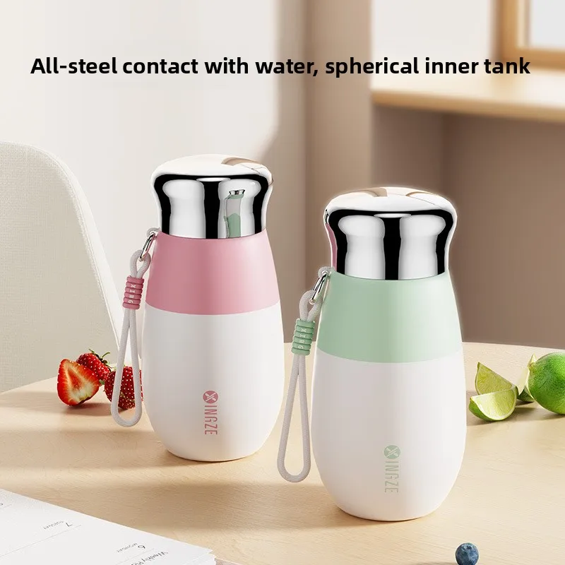 Новая термокружка из нержавеющей стали 316 для девочек в качестве новогоднего подарка, термос для кофе, красивая портативная чашка для чая.
Новая термокружка из нержавеющей стали 316 для девочек в качестве новогоднего подарка, термос для кофе, красивая портативная чашка для чая.