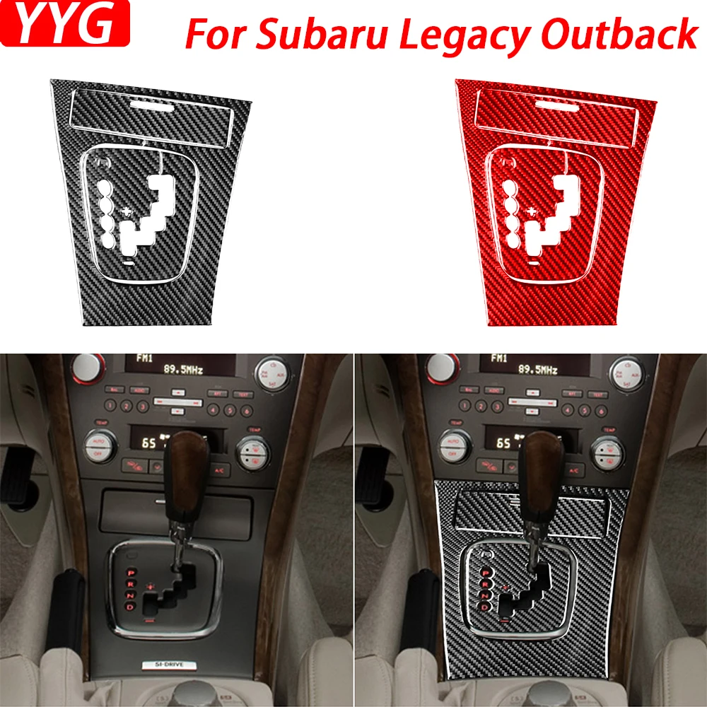 Комплект панелей переключения передач из углеродного волокна для Subaru Legacy Outback 2005-2009, декоративные аксессуары для интерьера автомобиля, наклейка
Комплект панелей переключения передач из углеродного волокна для Subaru Legacy Outback 2005-2009, декоративные аксессуары для интерьера автомобиля, наклейка