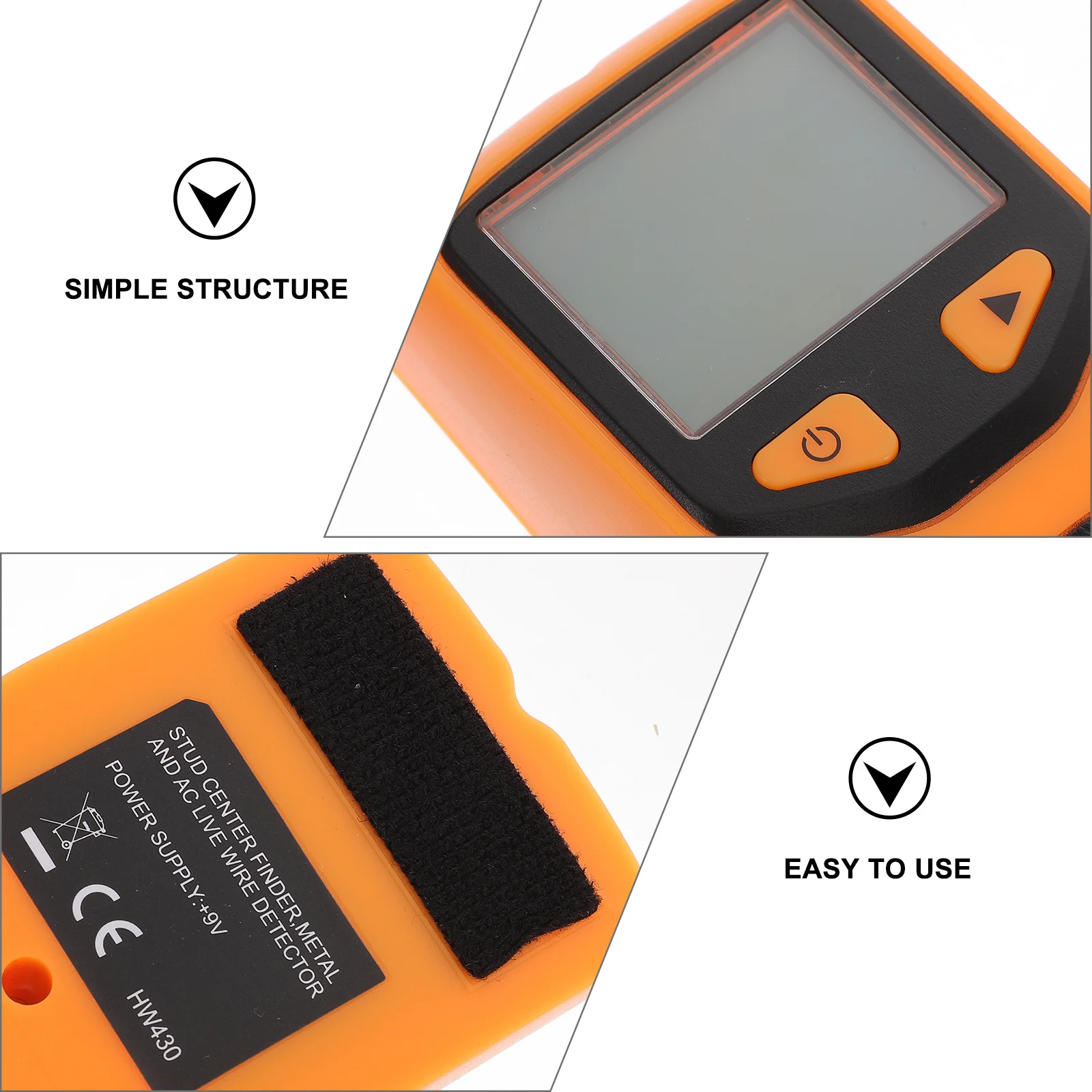 Digital Stud Finder Wall No Required Scan Wood Metal Wire in Walls Floors Ceilings Ideal for Cabinet
Digital Stud Finder Wall No Required Scan Wood Metal Wire in Walls Floors Ceilings Ideal for Cabinet