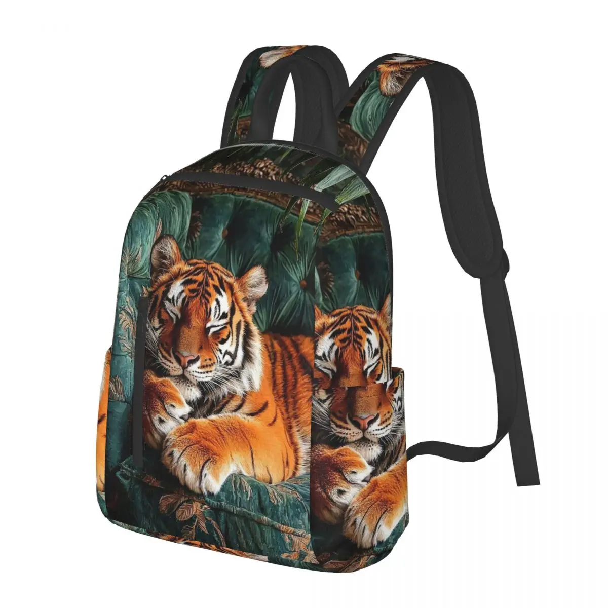 Realistic Tiger Print Design Student Backpack School Bag Hiking Travel Daypack for Boys Girls Bookbag Shoulder Bags
Realistic Tiger Print Design Student Backpack School Bag Hiking Travel Daypack for Boys Girls Bookbag Shoulder Bags