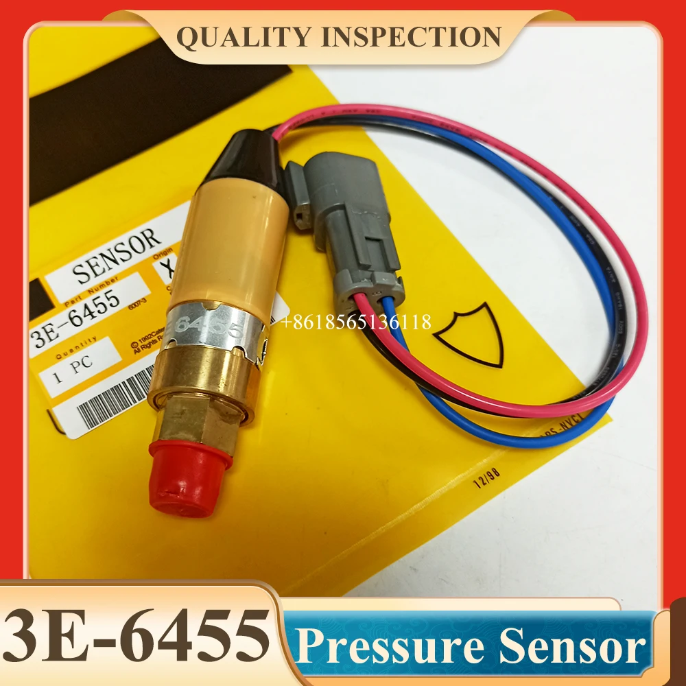 Oil Pressure Sensor 3E-6455 3E6455 For Caterpillar E320B E330B E332B Pressure Switch Sensor
Oil Pressure Sensor 3E-6455 3E6455 For Caterpillar E320B E330B E332B Pressure Switch Sensor