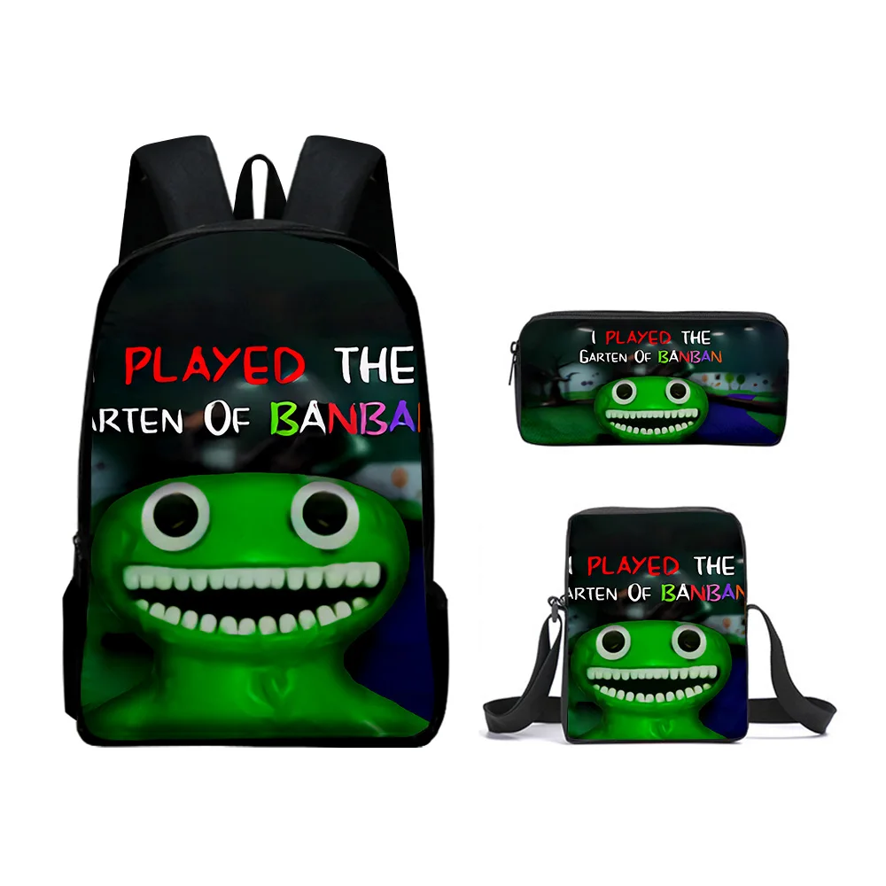 Harajuku Youthful Cool Garten of Banban 3D Print 3pcs/Set Student Travel bags Laptop Daypack Backpack Shoulder Bag Pencil Case
Harajuku Youthful Cool Garten of Banban 3D Print 3pcs/Set Student Travel bags Laptop Daypack Backpack Shoulder Bag Pencil Case