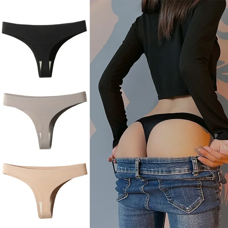 Women's non-marking panties female thong pants sexy female summer briefs sports fitness big ice silk t pants
Women's non-marking panties female thong pants sexy female summer briefs sports fitness big ice silk t pants