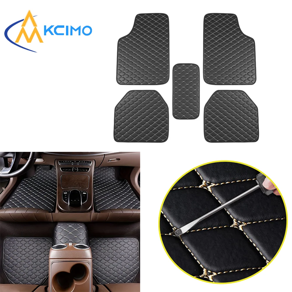 Superior 5Pcs Car Floor Mats Universal PU Leather Waterproof Auto Foot Pad Protector Carpet Automobile Car Interior Accessories
Superior 5Pcs Car Floor Mats Universal PU Leather Waterproof Auto Foot Pad Protector Carpet Automobile Car Interior Accessories