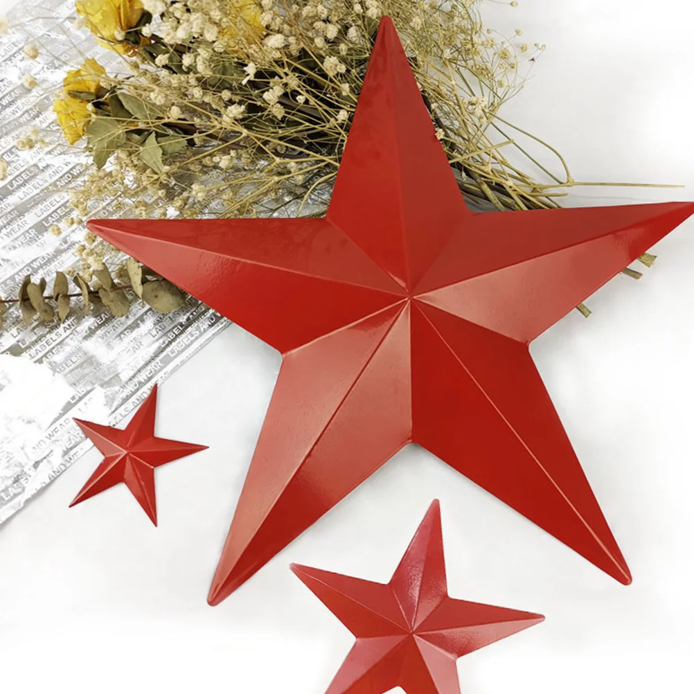 Wall Hanging Wall-mounted Five-pointed Star Christmas Decoration Barn Art Iron Metal
Wall Hanging Wall-mounted Five-pointed Star Christmas Decoration Barn Art Iron Metal