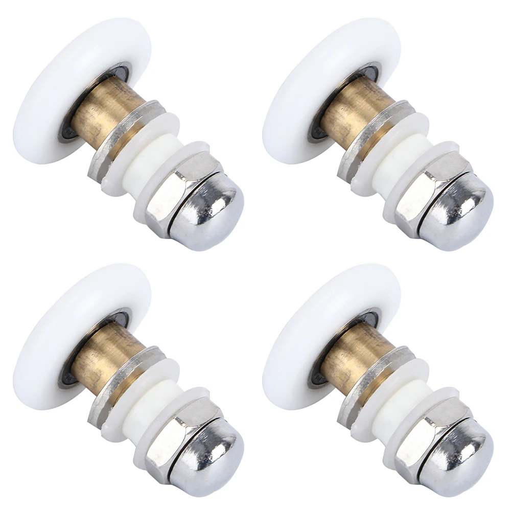 4pcs Sliding Pulleys Shower Room Wheel Glass Door Pulley Quick Disassembled Lightweight Silent Strong Bearing Durable Sturdy
4pcs Sliding Pulleys Shower Room Wheel Glass Door Pulley Quick Disassembled Lightweight Silent Strong Bearing Durable Sturdy