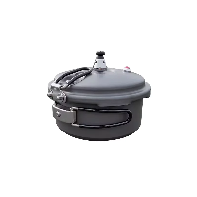 NB Favour Camping Aluminum Alloy Pressure Cooker Flat Bottom Mini Pressure Cooker for Gas Induction Cooker
NB Favour Camping Aluminum Alloy Pressure Cooker Flat Bottom Mini Pressure Cooker for Gas Induction Cooker