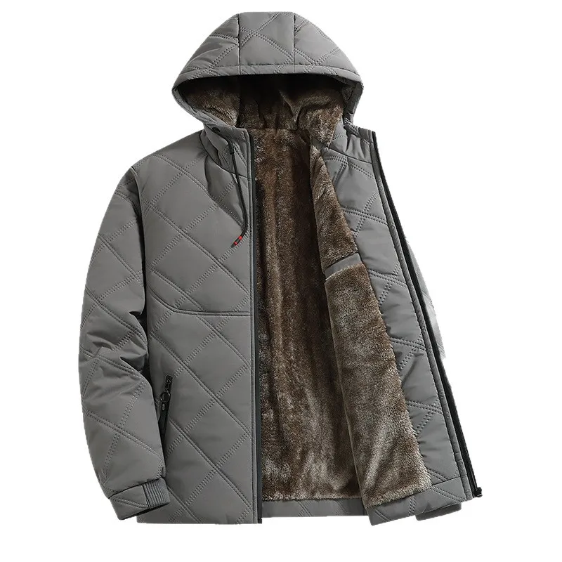 Winter Men's Jacket, Piled and Thickened Cotton-padded Clothes, New Thermal Cotton-padded Jacket, Casual Hooded Stand-up Collar
Winter Men's Jacket, Piled and Thickened Cotton-padded Clothes, New Thermal Cotton-padded Jacket, Casual Hooded Stand-up Collar