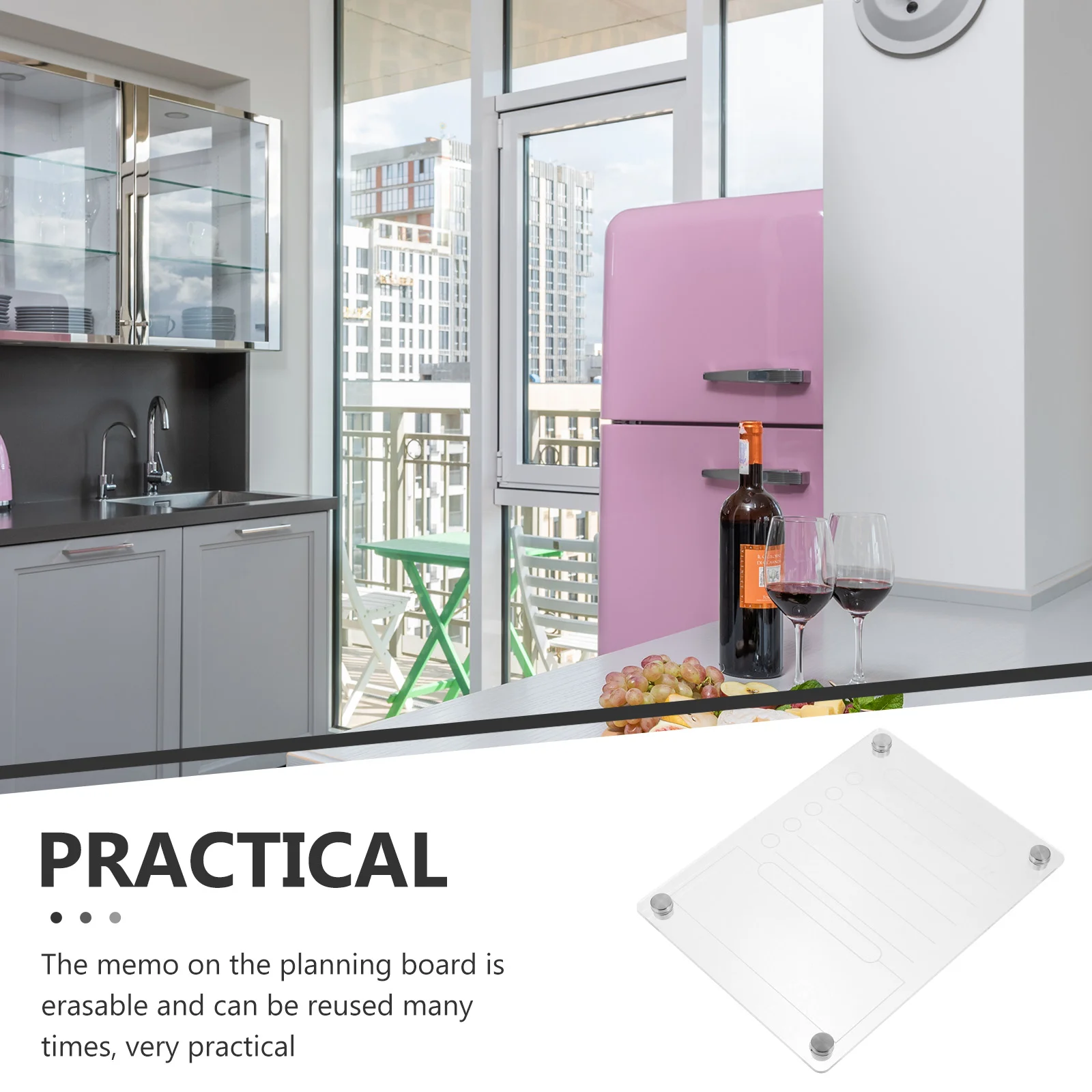 Dry Erase Board Message Small Refrigerator for Room Fridge Acrylic Magnetic Boards Wall Office Practical
Dry Erase Board Message Small Refrigerator for Room Fridge Acrylic Magnetic Boards Wall Office Practical