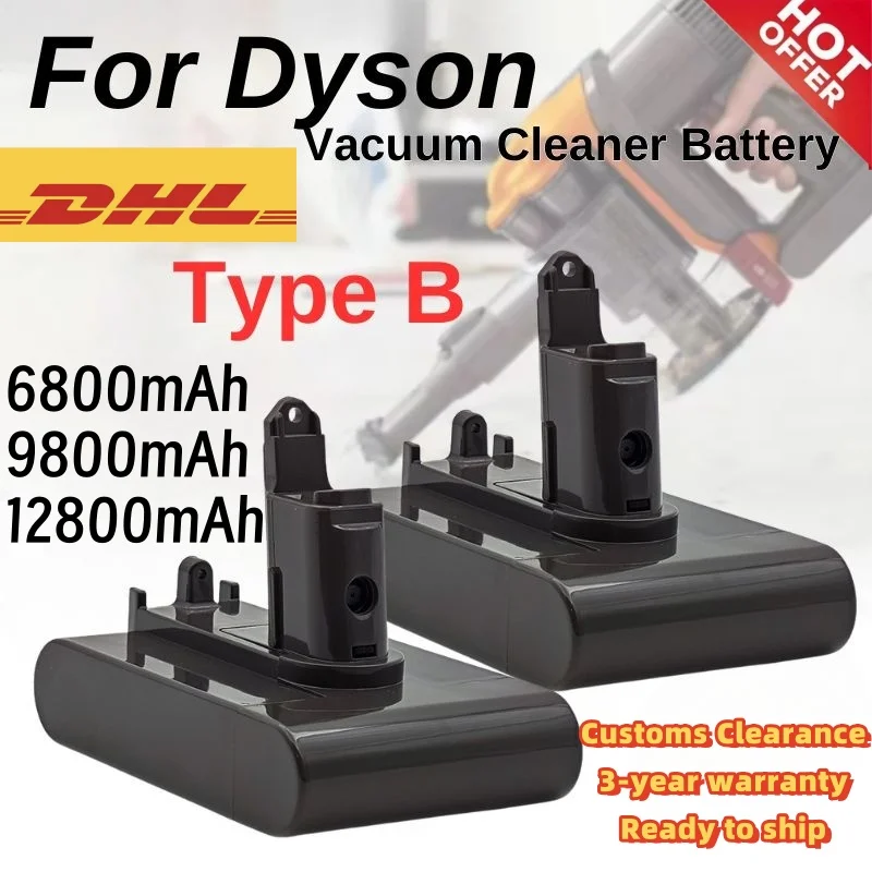 Upgraded Long Runtime Replacement Battery Rechargeable Vacuum Battery For DysonType-B Absolute Animal Fluffy Pro Model
Upgraded Long Runtime Replacement Battery Rechargeable Vacuum Battery For DysonType-B Absolute Animal Fluffy Pro Model