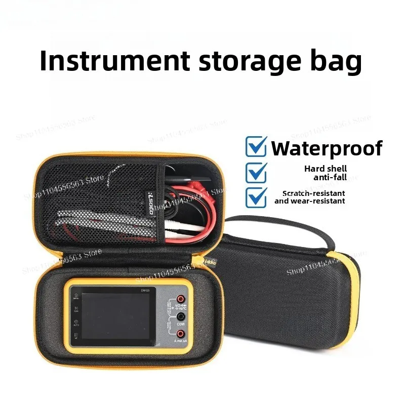 Suitable for punctuation atom DM40 digital multimeter storage bag 4-bit half protective case Portable hard case bag
Suitable for punctuation atom DM40 digital multimeter storage bag 4-bit half protective case Portable hard case bag
