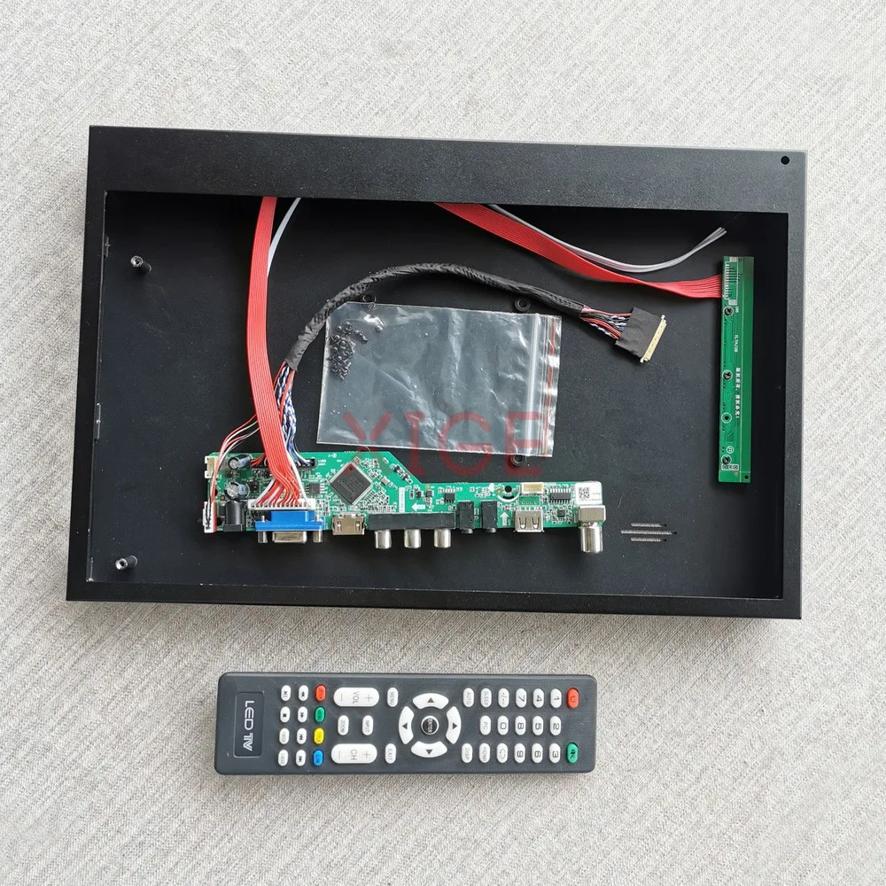 Для LTN173KT01-A01/D01/H01/T01 17,3 "панель ноутбука 40-контактный LVDS ТВ аналоговый USB + AV + VGA + HDMI 1600x900 металлический корпус и комплект платы драйвера DIY
Для LTN173KT01-A01/D01/H01/T01 17,3 "панель ноутбука 40-контактный LVDS ТВ аналоговый USB + AV + VGA + HDMI 1600x900 металлический корпус и комплект платы драйвера DIY