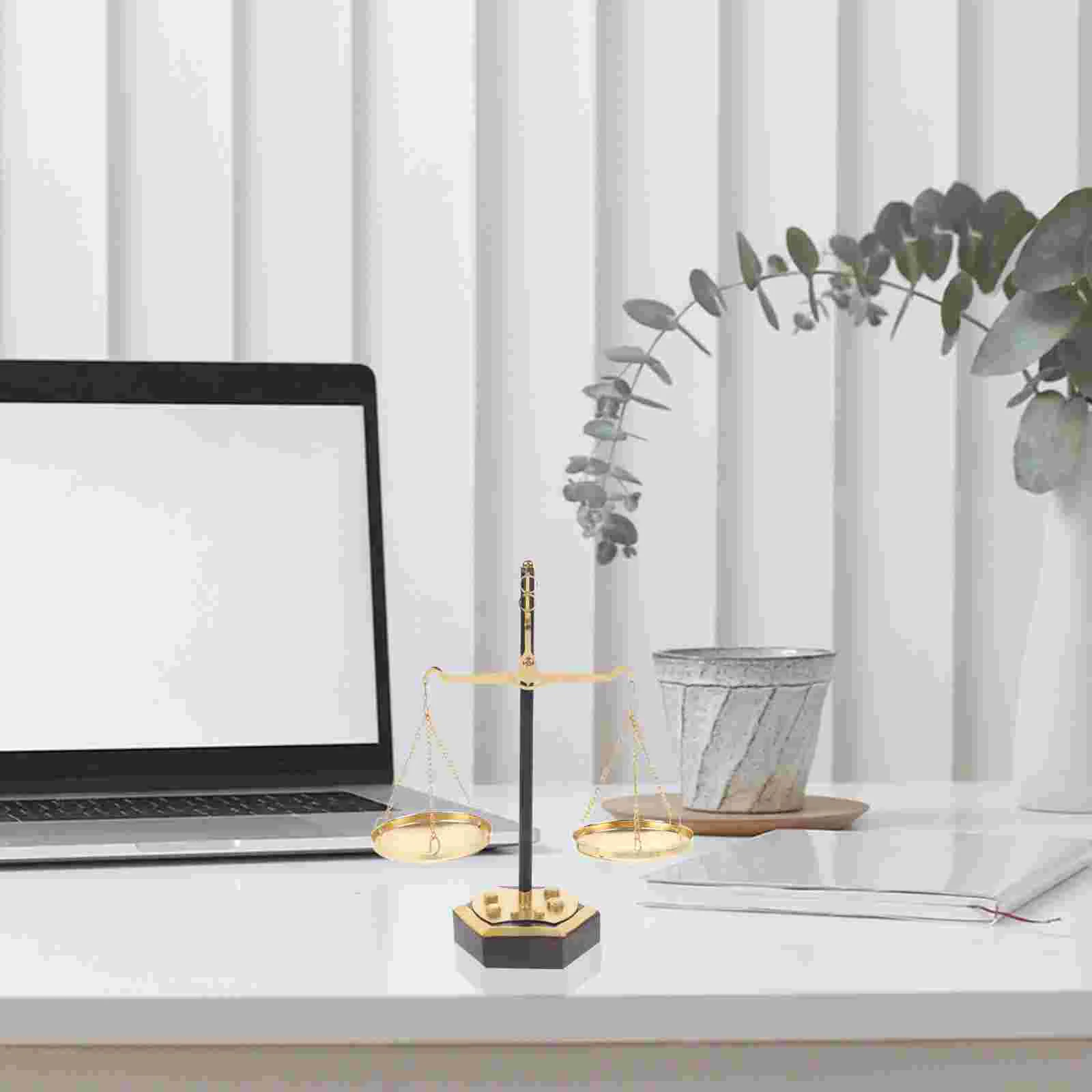 Scale Balance Decorative Ornaments Office Dining Room Table Ferroalloy Desktop Decoration
Scale Balance Decorative Ornaments Office Dining Room Table Ferroalloy Desktop Decoration