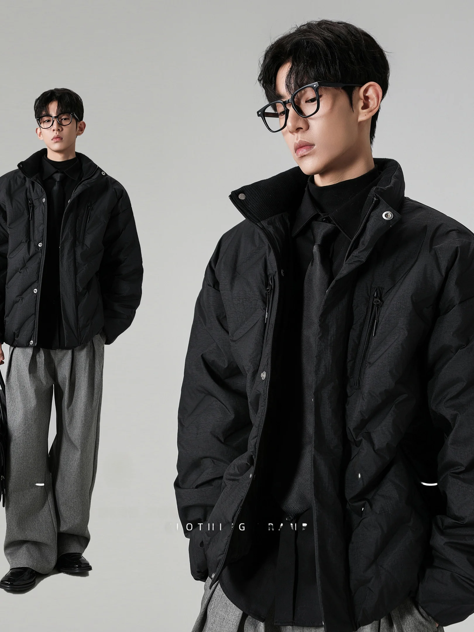 High-End Winter down Jaet Outdoor Bla Loose ort Zipper Decorated Men's Casual Sle Warm Thi Nylon Fabric Commuter Coat
High-End Winter down Jaet Outdoor Bla Loose ort Zipper Decorated Men's Casual Sle Warm Thi Nylon Fabric Commuter Coat