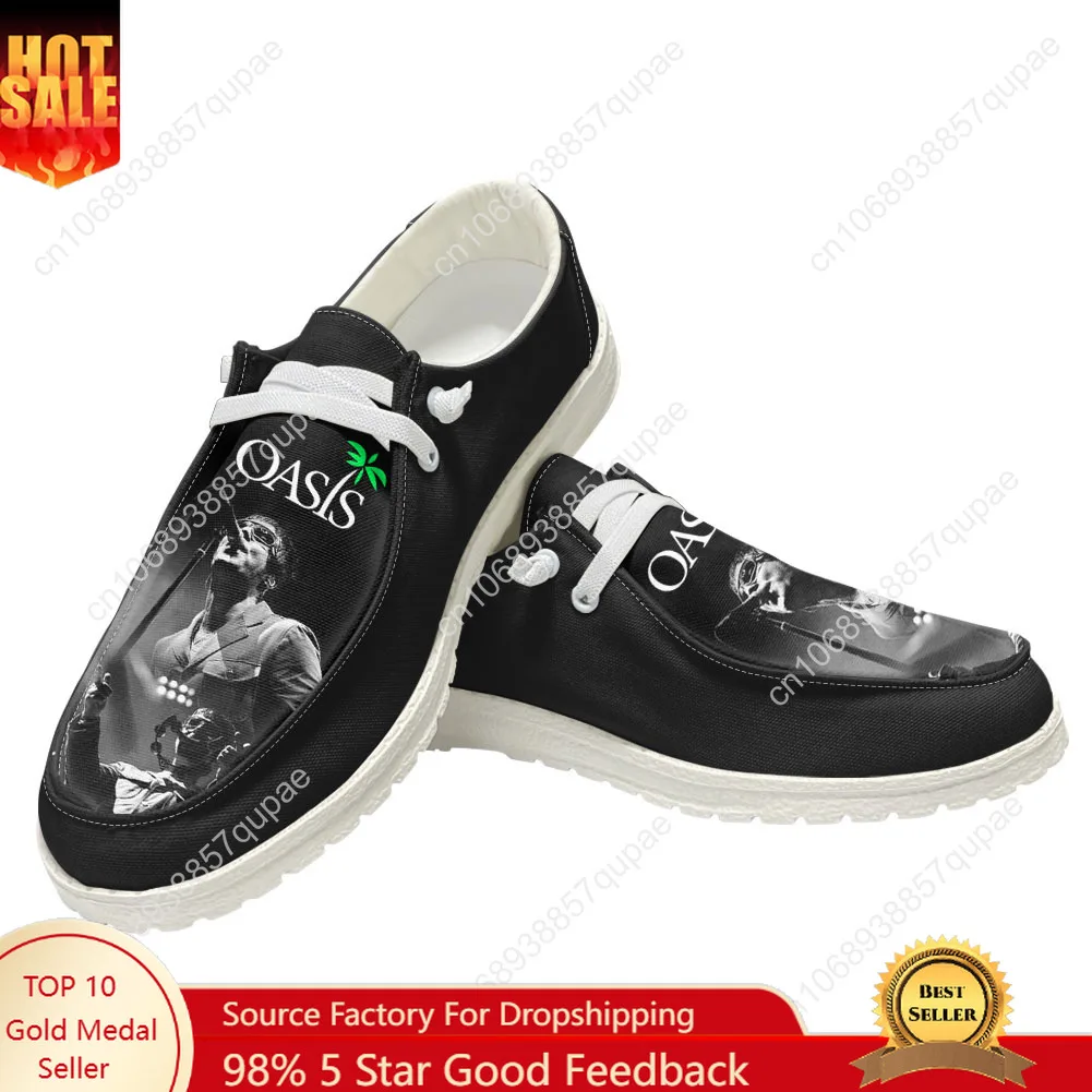 Oasis Britpop Band Casual Shoes Men Woman Rap Dance Singer Flat Shoe Breathable Outdoor Lightweight Footwear Couple Shoe
Oasis Britpop Band Casual Shoes Men Woman Rap Dance Singer Flat Shoe Breathable Outdoor Lightweight Footwear Couple Shoe
