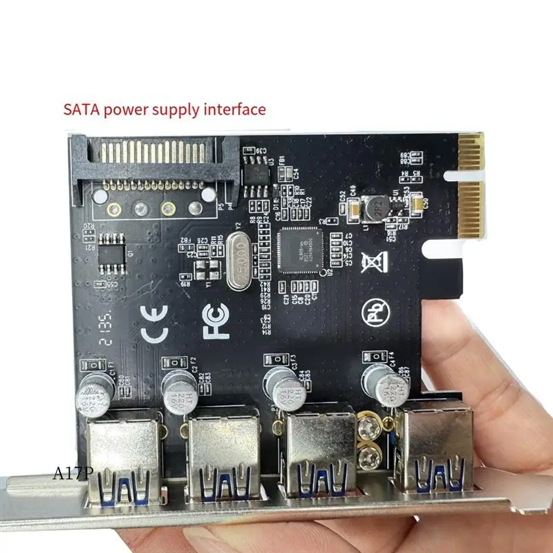 AP-4 Порт USB 3.0 PCI-E Карта расширения PCI Express Pcie USB 3.0 Адаптер-концентратор 5 Гбит/с Расширитель контроллера Riser с питанием от SATA
AP-4 Порт USB 3.0 PCI-E Карта расширения PCI Express Pcie USB 3.0 Адаптер-концентратор 5 Гбит/с Расширитель контроллера Riser с питанием от SATA