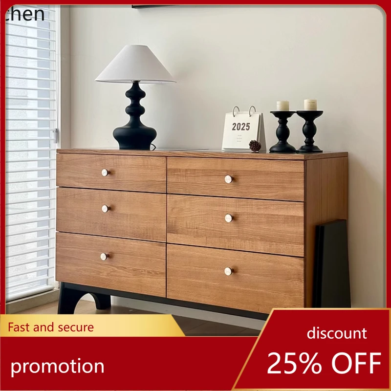 ZML antique drawer solid wood retro bedside bedroom storage living room storage cabinet against the wall
ZML antique drawer solid wood retro bedside bedroom storage living room storage cabinet against the wall