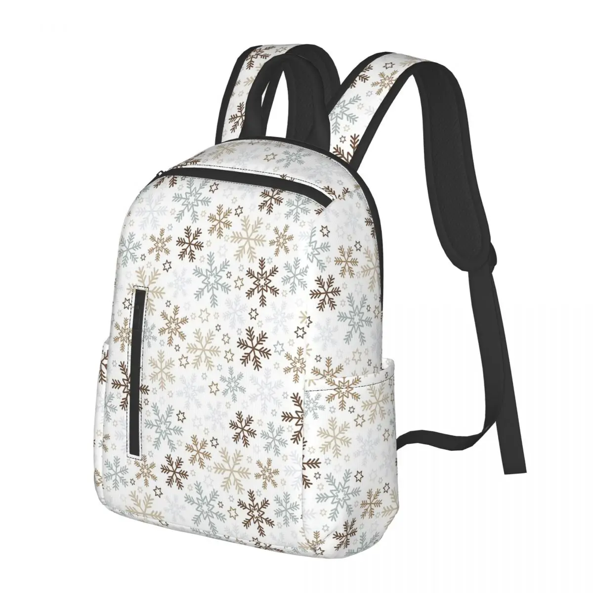 Blue And Brown Snowflake Aesthetic Student Backpack School Bag Hiking Travel Daypack for Boys Girls Bookbag Shoulder Bags
Blue And Brown Snowflake Aesthetic Student Backpack School Bag Hiking Travel Daypack for Boys Girls Bookbag Shoulder Bags