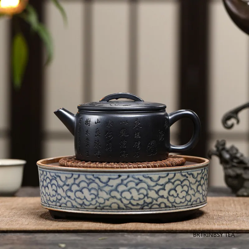 250ml Chinese Yixing Purple Clay Teapot Dragon Pattern Tea Pot Tradition Handmade Beauty Kettle Household Zisha Tea Set Teaware
250ml Chinese Yixing Purple Clay Teapot Dragon Pattern Tea Pot Tradition Handmade Beauty Kettle Household Zisha Tea Set Teaware