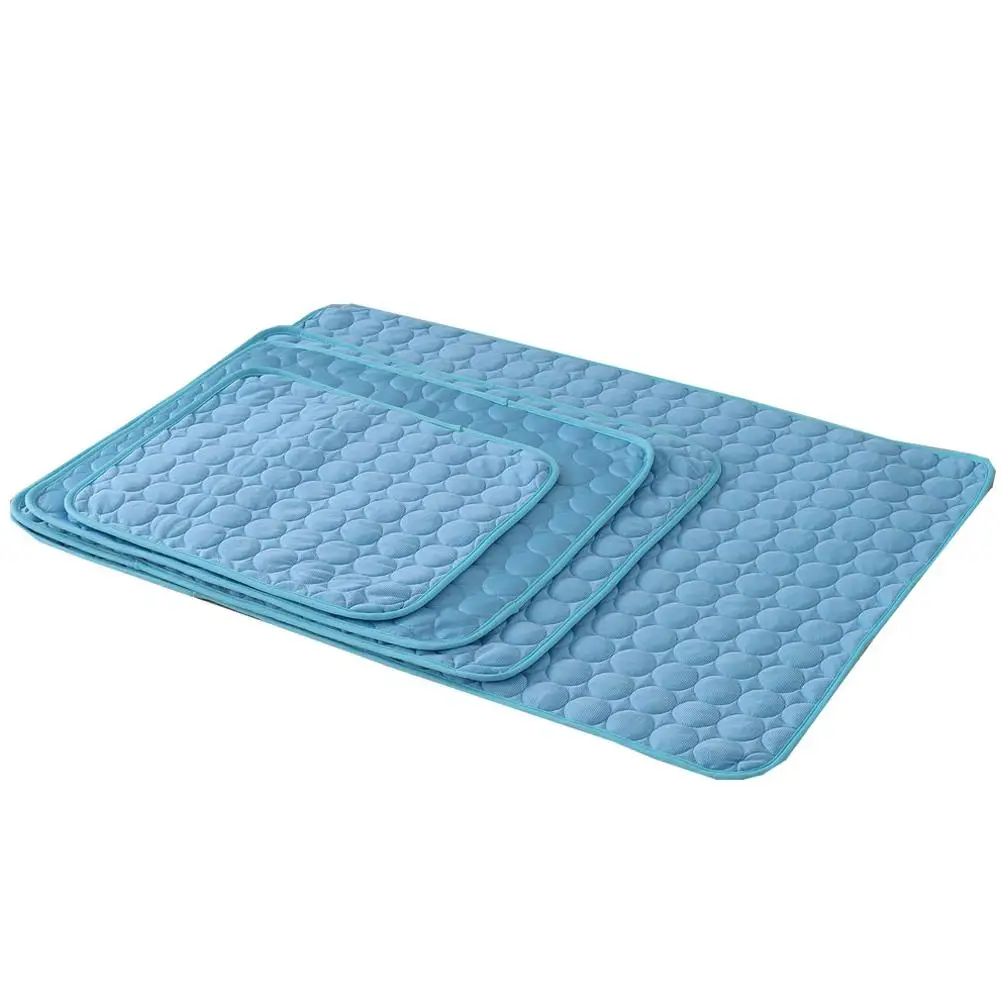 Summer Mat Small Pet Cat Cool Dog Cooling Pad Portable Blue Pads Mats for Puppy Bed
Summer Mat Small Pet Cat Cool Dog Cooling Pad Portable Blue Pads Mats for Puppy Bed