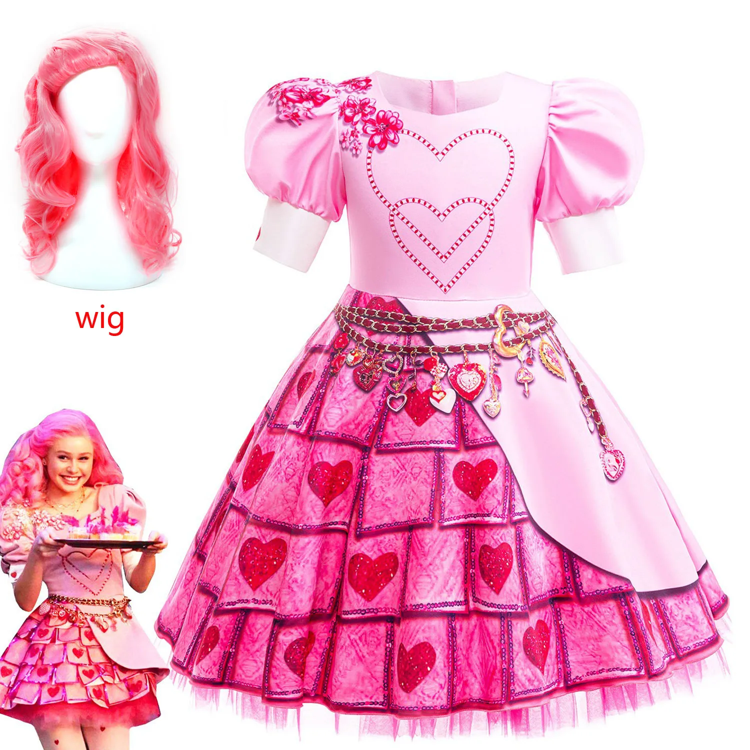 Новинка 2026: Костюм D-Descendants для девочки, платье Эви Мал, модное детское розовое платье принцессы с принтом, детская туника
Новинка 2026: Костюм D-Descendants для девочки, платье Эви Мал, модное детское розовое платье принцессы с принтом, детская туника