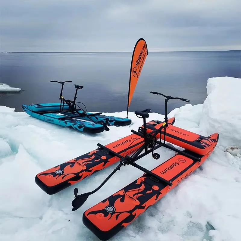 Customizable Inflatable Water Bicycle Boat Sea Hydrofoil Bike Pedal Boats Inflatable Water Bike Pedal Boat for Sale
Customizable Inflatable Water Bicycle Boat Sea Hydrofoil Bike Pedal Boats Inflatable Water Bike Pedal Boat for Sale