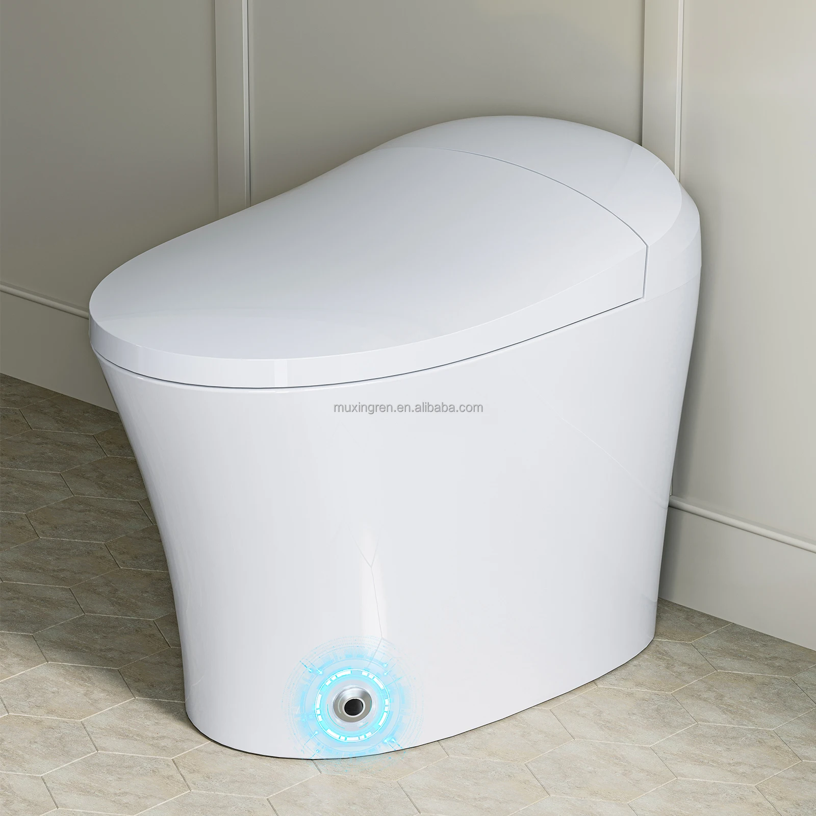 Smart Tankless Toilet with Antibacterial Heating Seat
Smart Tankless Toilet with Antibacterial Heating Seat