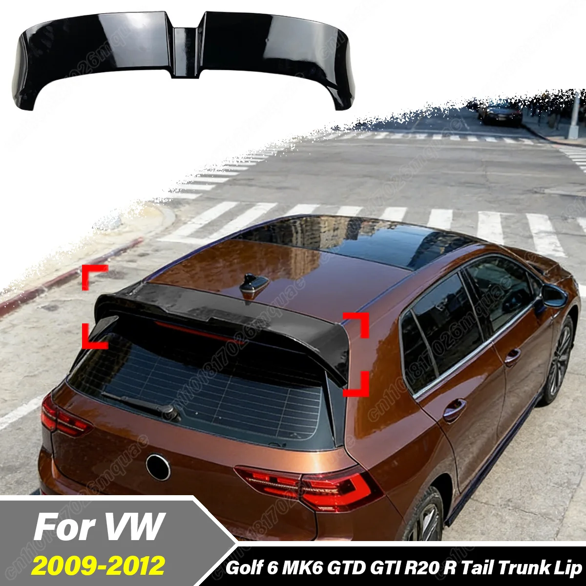 For Volkswagen Golf 6 Mk6 GTD GTI R20 R 2009 2010 2011 2012 Automobile Rear Roof Spoiler Board Tail Fixed Wing Decoration Kit
For Volkswagen Golf 6 Mk6 GTD GTI R20 R 2009 2010 2011 2012 Automobile Rear Roof Spoiler Board Tail Fixed Wing Decoration Kit