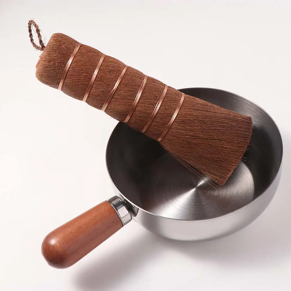 Non-stick Pan Palm Washing Pot Brush Soft Bristle Handmade Dishwashing Brush Hanging Portable Cleaning Brush Strong Desmearing
Non-stick Pan Palm Washing Pot Brush Soft Bristle Handmade Dishwashing Brush Hanging Portable Cleaning Brush Strong Desmearing