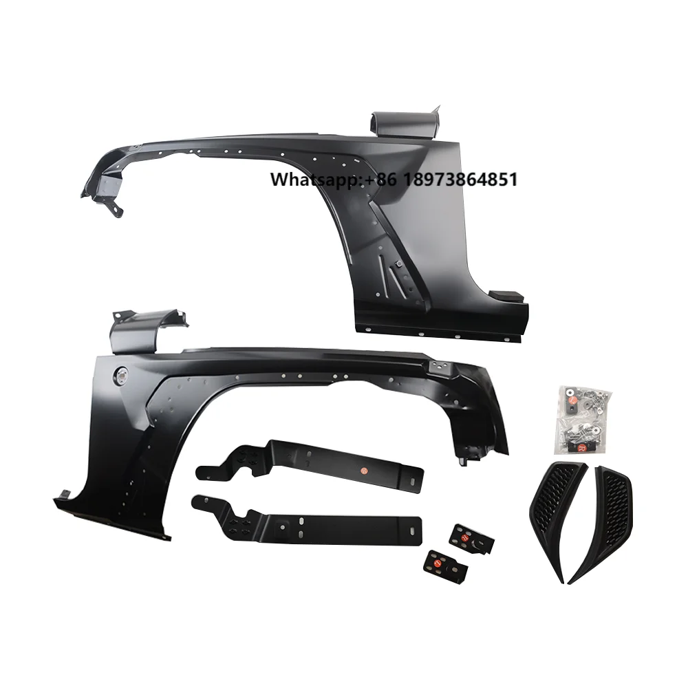 JL Style Black Front Fender Flares for Wrangler JK Aluminum Fender Mud Guard Fender 4x4 Accessory Maiker Manufacturer
JL Style Black Front Fender Flares for Wrangler JK Aluminum Fender Mud Guard Fender 4x4 Accessory Maiker Manufacturer