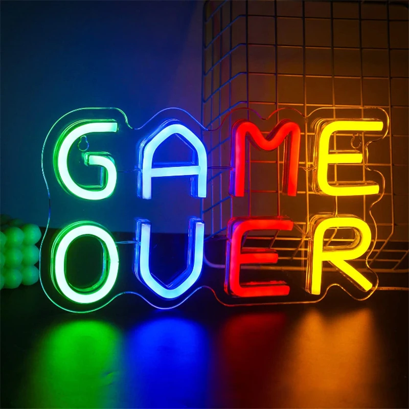 Новая неоновая вывеска для игры на заказ, настенное украшение для домашней комнаты, игровой джойстик, светодиодсветодиодный неоновая лампа для мальчиков, рождественские подарки на день рождения
Новая неоновая вывеска для игры на заказ, настенное украшение для домашней комнаты, игровой джойстик, светодиодсветодиодный неоновая лампа для мальчиков, рождественские подарки на день рождения