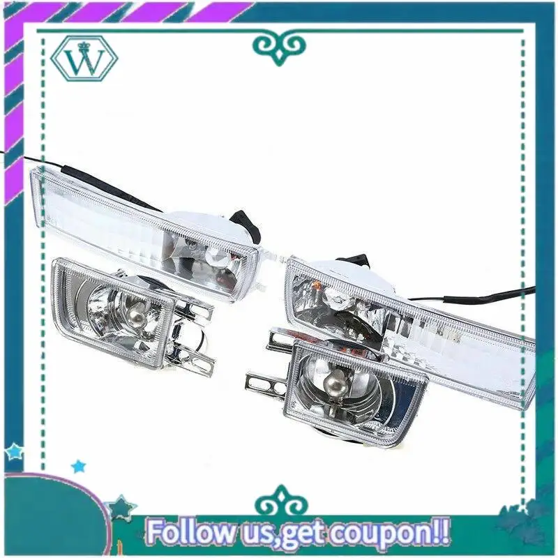 AA92-4Pcs Front Bumper Clear Fog Turn Signal Light Lamp LH& RH For Mk3 Golf Jetta 1993-1998
AA92-4Pcs Front Bumper Clear Fog Turn Signal Light Lamp LH& RH For Mk3 Golf Jetta 1993-1998