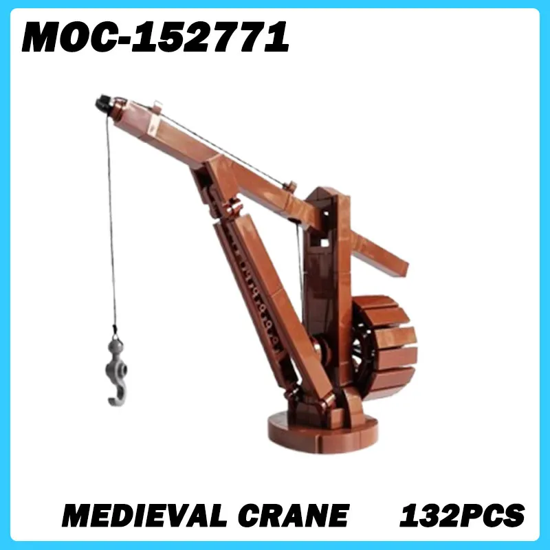 MOC- 152771 Микро Архитектурная серия, средневековый журавль, строительные блоки, модель «сделай сам», кирпич, настольные образовательные игрушки, подарки на день рождения, 132 шт.
MOC- 152771 Микро Архитектурная серия, средневековый журавль, строительные блоки, модель «сделай сам», кирпич, настольные образовательные игрушки, подарки на день рождения, 132 шт.