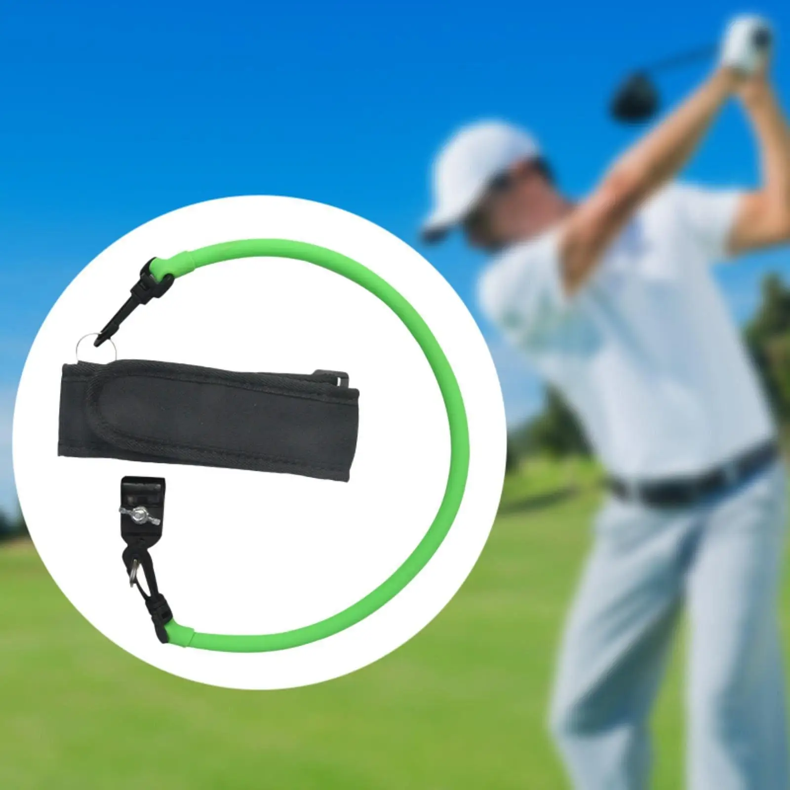 Golf Swing Trainer Indoor Outdoor Women Men Portable Correct Posture Lightweight Easy to Use Enhanced Swing Ability Training Aid
Golf Swing Trainer Indoor Outdoor Women Men Portable Correct Posture Lightweight Easy to Use Enhanced Swing Ability Training Aid