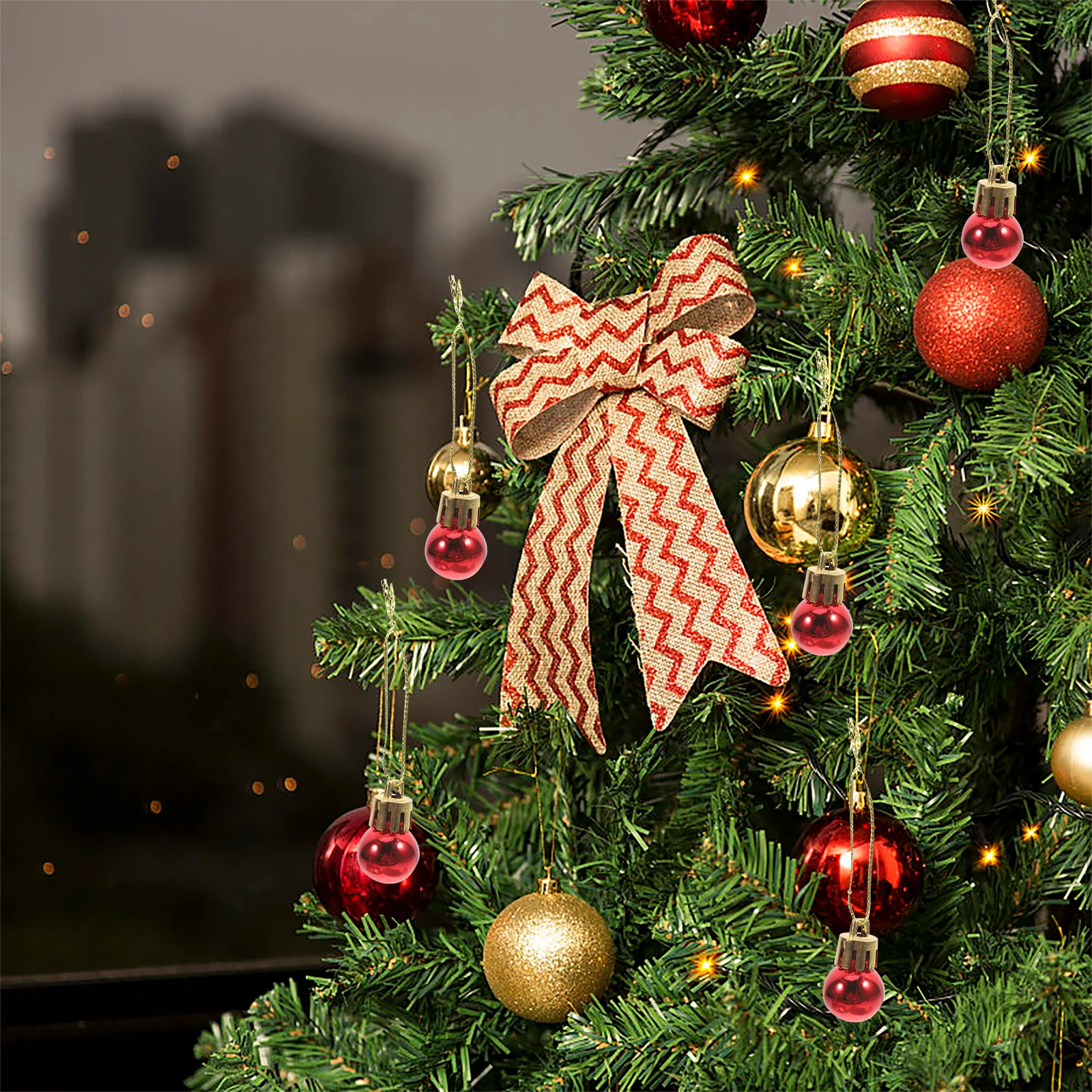 24pcs 2Cm Christmas Pendant Miniature Ball Hanging Decor Xmas Tree Ornaments Party Home Decoration Accessories Gift Red Plastic
24pcs 2Cm Christmas Pendant Miniature Ball Hanging Decor Xmas Tree Ornaments Party Home Decoration Accessories Gift Red Plastic