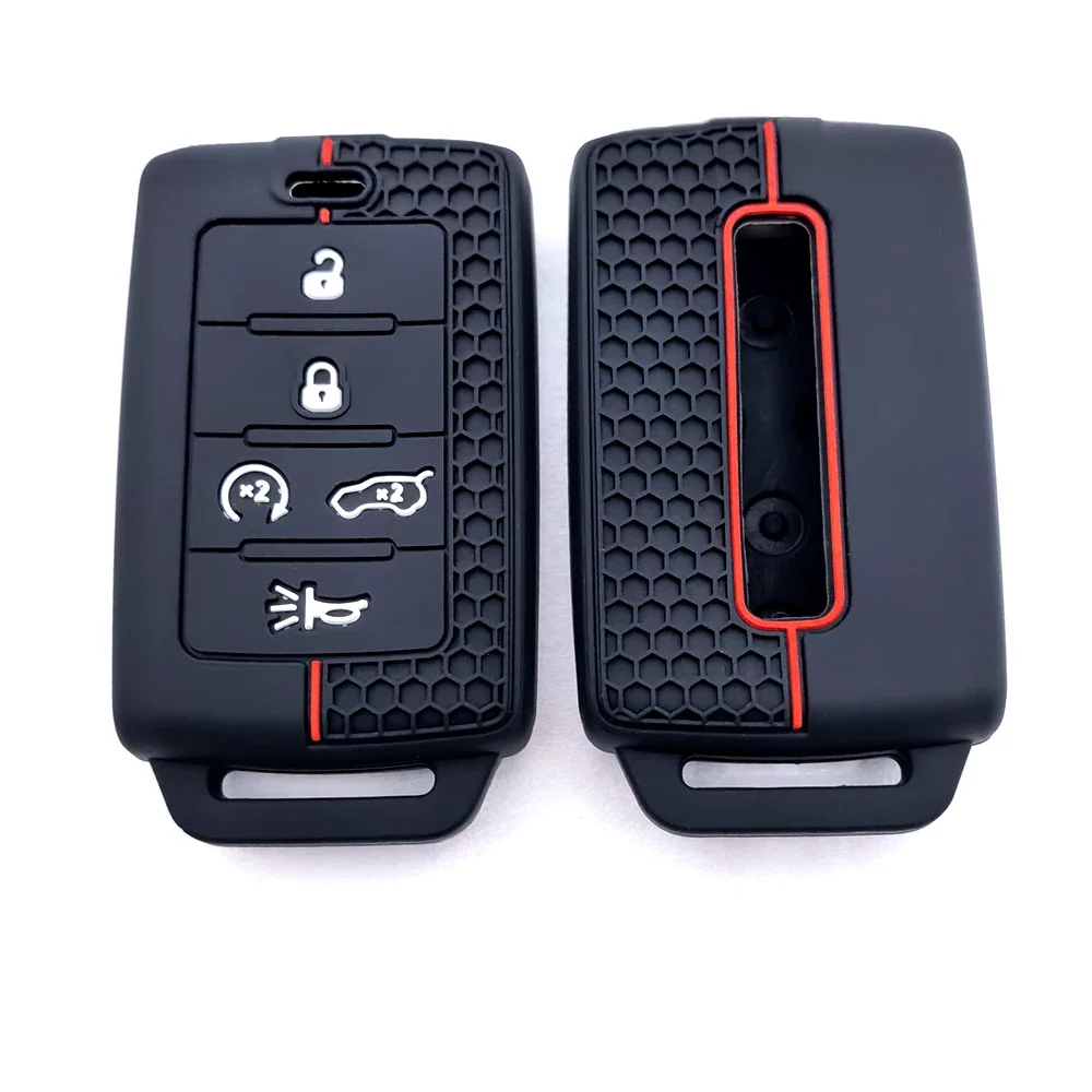 Силиконовый чехол для автомобильного ключа 2025 Praise для Jeep Wagoneer 2021-2023 для Dodge RAM 1500 2a500 RAM2500 TRX, аксессуары
Силиконовый чехол для автомобильного ключа 2025 Praise для Jeep Wagoneer 2021-2023 для Dodge RAM 1500 2a500 RAM2500 TRX, аксессуары