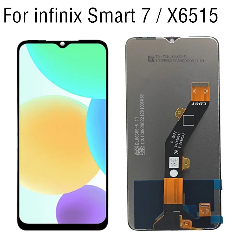 Для Infinix X6515 Smart7 ЖК-дисплей с сенсорным экраном и дигитайзером в сборе для Infinix Smart 7 ЖК-дисплей
Для Infinix X6515 Smart7 ЖК-дисплей с сенсорным экраном и дигитайзером в сборе для Infinix Smart 7 ЖК-дисплей