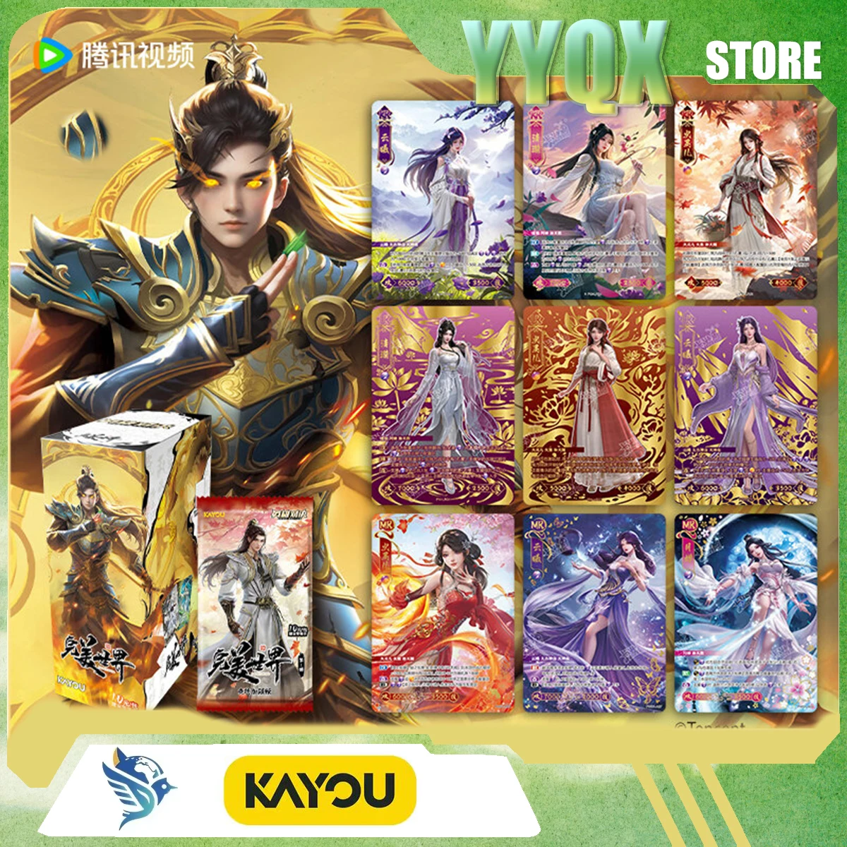 KAYOU 2026 New Perfect World Collection Card Toy Competition Periphery Animation Game Like Surprise Gift Ornament Decoration Ra
KAYOU 2026 New Perfect World Collection Card Toy Competition Periphery Animation Game Like Surprise Gift Ornament Decoration Ra
